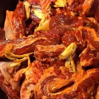 Dẻ sườn bò ướp chao sẵn 155k/kg