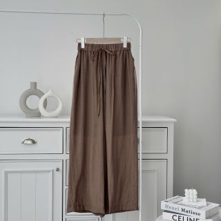 [SHOPPUMI] QUẦN SUÔNG TƠ LƯNG THUN CỘT DÂY NHIỀU MÀU FREESIZE PUMI 15487