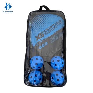 Bộ 2 Vợt Kèm 4 Bóng Pickleball Chuyên Nghiệp Bền Đẹp Chắc Tay