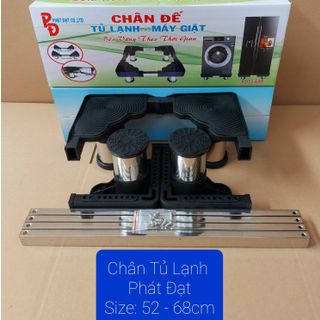 Chân đế tủ lạnh, máy giặt size 52-68cm giá sỉ ! giá sỉ