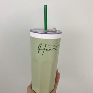 LY NHỰA 600ML KÈM ỐNG HÚT TÂN LẬP THÀNH
