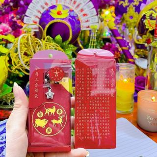 Túi Tam Tai tuổi Hợi Mão Mùi 2025-2026-2027, Sỉ túi Giải Hạn Tam Tai năm 2025