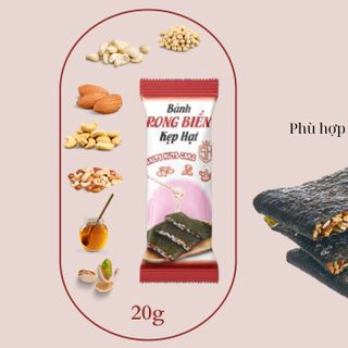 Bánh Rong Biển Kẹp Hạt - Ăn vặt giảm cân