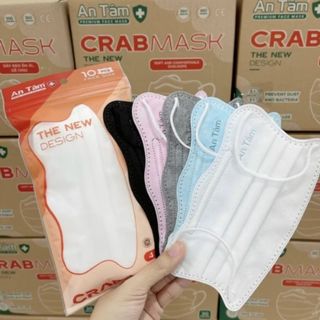 Thùng 100 khẩu trang kháng khuẩn 4 lớp
