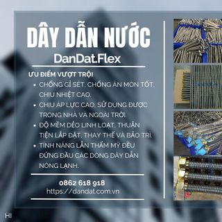 Dây Dẫn Nước Chịu Nhiệt Cho Bình Nóng Lạnh Inox 304, Dây cấp nước 304, Dây nối mềm cho bình nước nóng giá sỉ