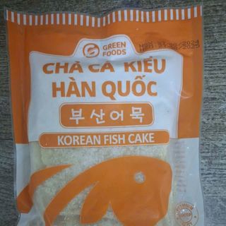 Chả cá miếng Hàn Quốc Green Food ngon dai gói 500g - Sỉ Lẻ Gia Vị Hàn Quốc - TOPBOKKI - XIÊN QUE ĂN VẶT - PHÔ MAI - KHOAI TÂY - BÁN BUÔN - SỈ TOÀN QUỐC