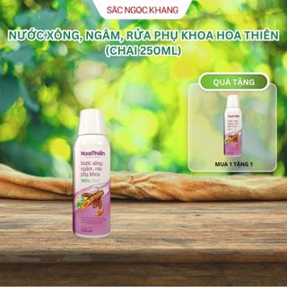 Nước Xông, Ngâm, Rửa Phụ Khoa Hoa Thiên [Chai 250ml] giá sỉ