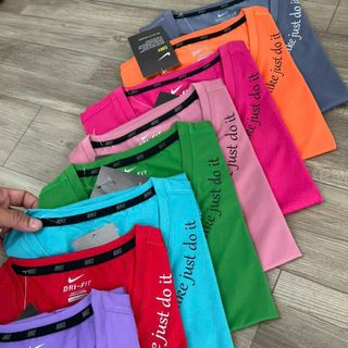 Áo thun poly chính phẩm ,thoáng mát, trơn láng, co giãn thoải mái Size : M L Xl XXL 10 màu Sẵn kho