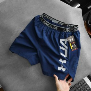 Short under xi giãn runing 2 lớp. Lớp lưới bên trong mềm thoáng mát, co giãn 4c, 2 túi khoá kéo. Phụ liệu hãng Size : m l xl 2xl /2222/8c 3 màu / ri 24c