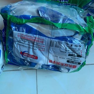 1 túi 12 đôi găng tay phủ sơn xanh giá bán buôn
