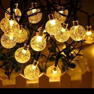 Đèn led trang trí bi bọt bọt giàu