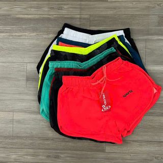 Đùi nữ Sport logo thêu Chất xi giãn vải hãng tuyệt đẹp, dày dặn mịn mát, nhẹ tênh, trơn láng, co giãn 4 chiều - Size : M L Xl 2Xl - 10 màu Sẵn Kho