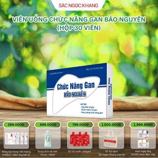 Viên Uống Chức Năng Gan Bảo Nguyên [Hộp 30 Viên] giá sỉ