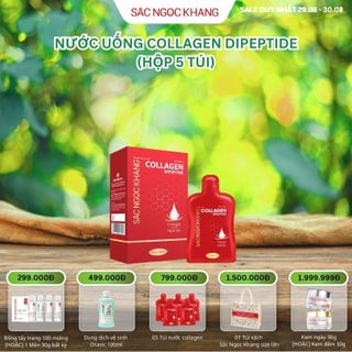 Nước Uống Collagen Dipeptide Sắc Ngọc Khang [Hộp 5 Túi] giá sỉ