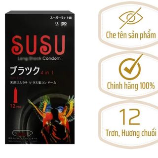 Bao cao su siêu mỏng susu hộp 12 cái , phát hiện bệnh