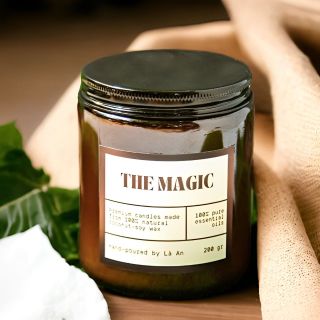 NẾN THƠM HỮU CƠ - NẾN THƠM CHỮA LÀNH 100% ORGANIC LÀ AN