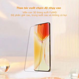 Kính Cường Lực Realme GT 6 6T Neo 6 SE 10 11 12 13 Pro+ Plus 5G màn cong UV Mietubl ko