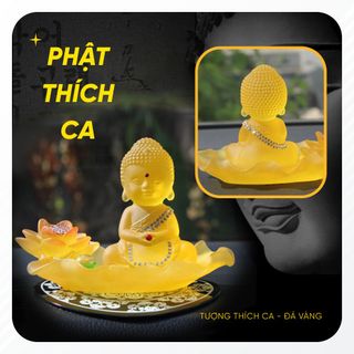 Tượng Thích Ca Mâu Ni – Đá Vàng
