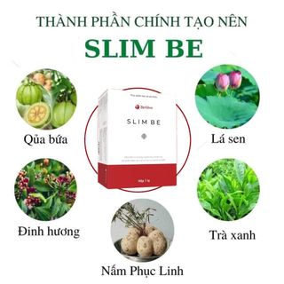 Giảm Cân Slim Be Của BEALIVE Hộp 30 Viên (Viên dập chữ, hộp màu đỏ)