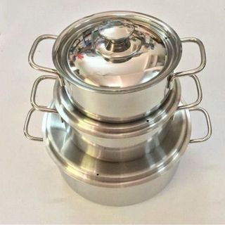 BỘ 3 NỒI SHARP INOX CAO CẤP