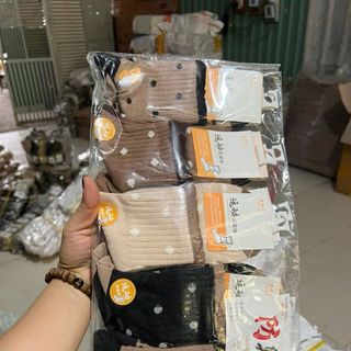 Tất lở màu cafe sữa đủ hình