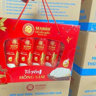 Nước Yến Lon Sea Bird Đủ vị , Date T3/2026 (Thùng 10 Xách x 6 Lon)