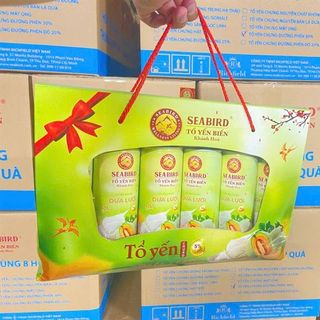 Nước Yến Lon Sea Bird Đủ vị , Date T3/2026 (Thùng 10 Xách x 6 Lon)