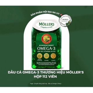 Dầu cá omega3 Moller’s nội địa Na-Uy