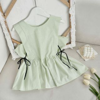 [SHOPPUMI] Áo nữ kiểu Babydoll BBD sát nách cột dây freesize Pumi 16118