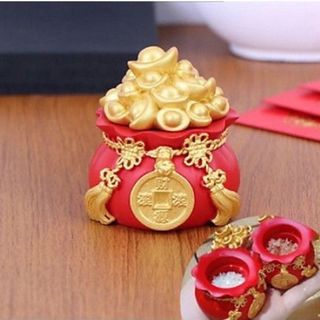 TÚI VÀNG THẦN TÀI PHONG THỦY 6X5.5CM