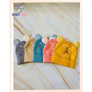 Mũ len co giãn mềm cho trẻ sơ sinh ( bé trai, bé gái)