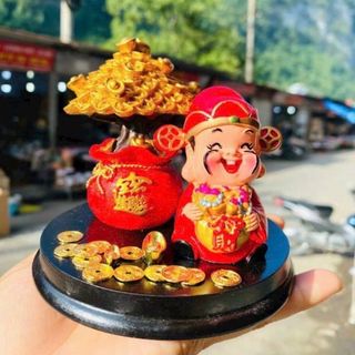 Tượng thần tài hũ vàng