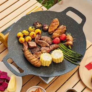 Chảo vân đá size 34cm chống dính chống rỉ siêu bền