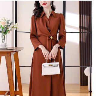 ĐẦM SƠ MI EO PHỤ KIỆN QUẢNG CHÂU LOẠI 1