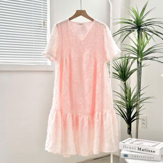 [SHOPPUMI] ĐẦM LÔNG BÔNG CÚC DÁNG SUÔNG ĐUÔI CÁ NHIỀU MÀU FREESIZE PUMI 15923