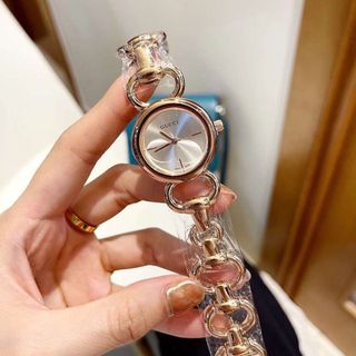 ĐỒNG HỒ NỮ THỜI TRANG GU CII MẶT TRÒN 30MM DÂY LẮC 4