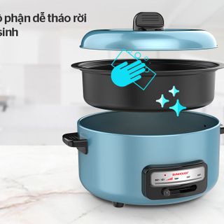 NỒI LẨU ĐIỆN 3,5L SUNHOUSE SHD4527