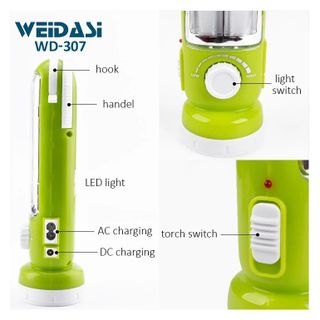 ĐÈN PIN SẠC ĐA NĂNG WEIDASI WD- 307