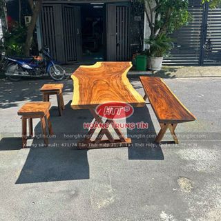 Bàn ghế me tây giá rẻ kích thước đặt theo yêu cầu