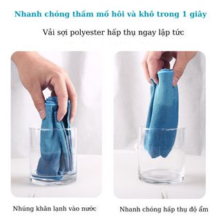 Khăn tập gym LINING LXXR800 793 chính hãng, thấm hút mồ hôi, hạ nhiệt, mát lạnh, khô nhanh khi chơi thể thao