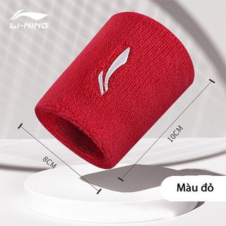 Băng chặn mồ hôi tay chính hãng LINING LDEP970 mềm mại,thấm hút mồ hôi, co giãn thoải mái