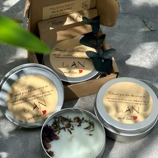 NẾN THƠM NĂNG LƯỢNG CHỮA LÀNH 100% ORGANIC LÀ AN