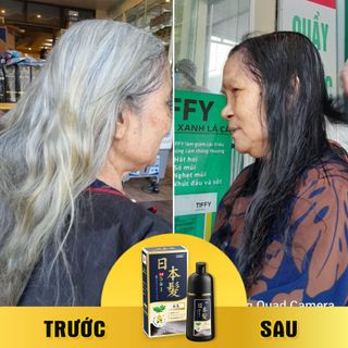 Dầu gội nhuộm phủ bạc tóc Akami Nhật Bản chính hãng - Nâu Hạt Dẻ