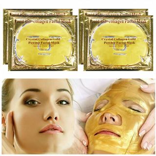Mặt Nạ Collagen Vàng Thạch Làm Trắng Dưỡng Ẩm Nâng Cơ Và Làm Săn Chắc Da