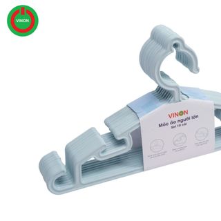 Móc áo người lớn Vinon (set 10 cái)