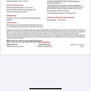Keo dán lưu hoá SOLUTION STL-NL4(3,5kg/hộp)