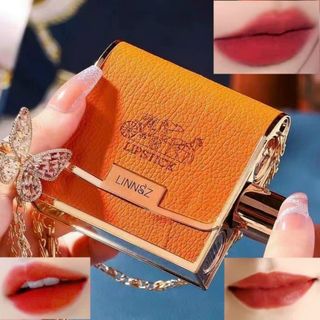 Set son túi xách Linnsz vỏ cam sang xịn nội địa trung