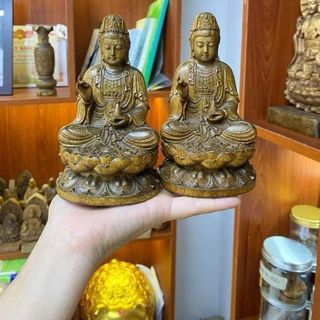 Tượng 5D trầm hương nguyên khối