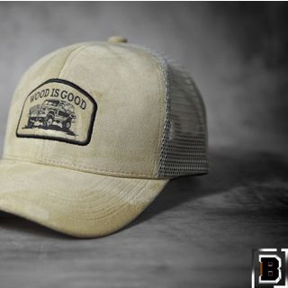 Nón Lưỡi Trai Nam WOOD IS GOOD Kem Cap