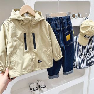 (Hàng QCCC) Áo Khoác Gió, Áo Chống Nắng Bé Trai, Bé Gái, Áo Khoác Mùa Thu Đông Phong Cách Thể Thao